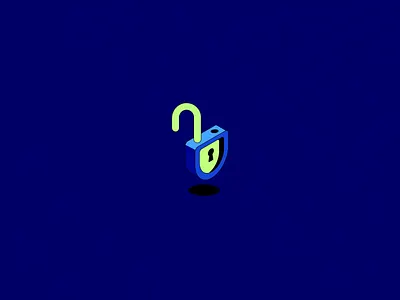 Lock illustration branding design digital illustration graphic design illustration iso illustration isometric illustration typography uidesign uiux uxdesign