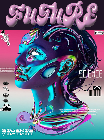 Magazine Cover Showcase – Sci‑Fi Meets Playful Art