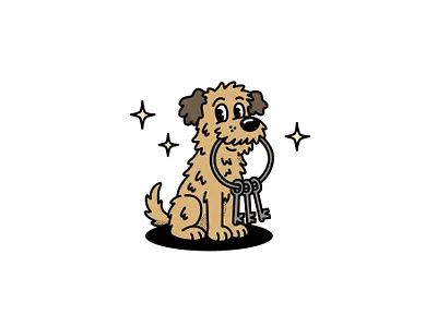 The Prison Dog branding design disney disney parks disney world disneyland dog illustration pirates of the caribbean prison dog
