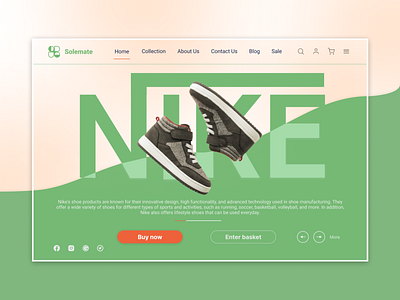 Solemate - buying and selling shoes app design typography ui ux