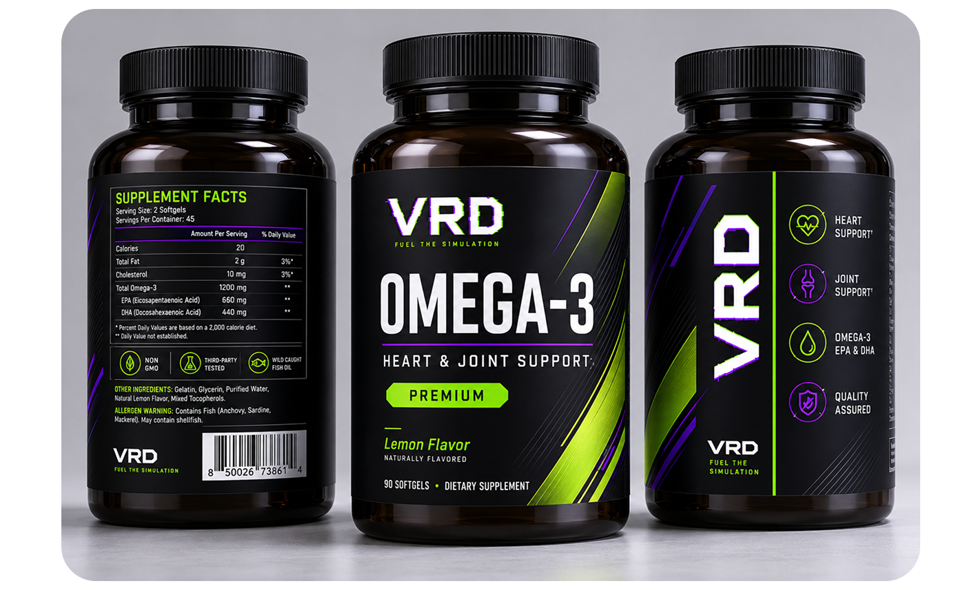 Example of Premium Product Label Packaging Design 