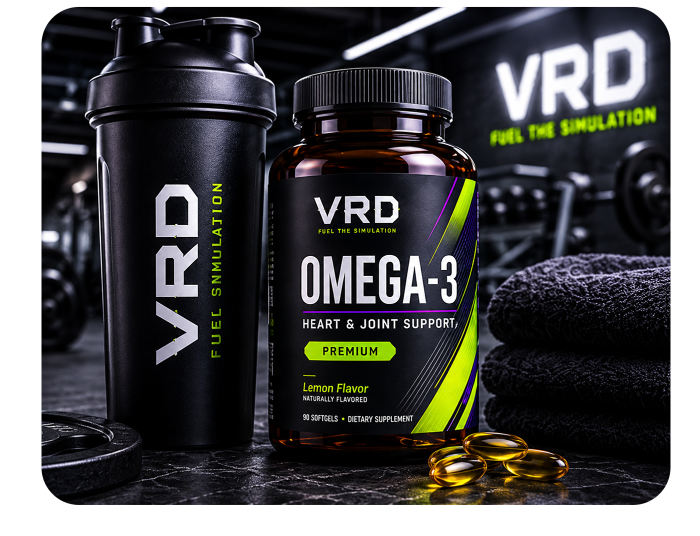 Example of Premium Product Label Packaging Design 