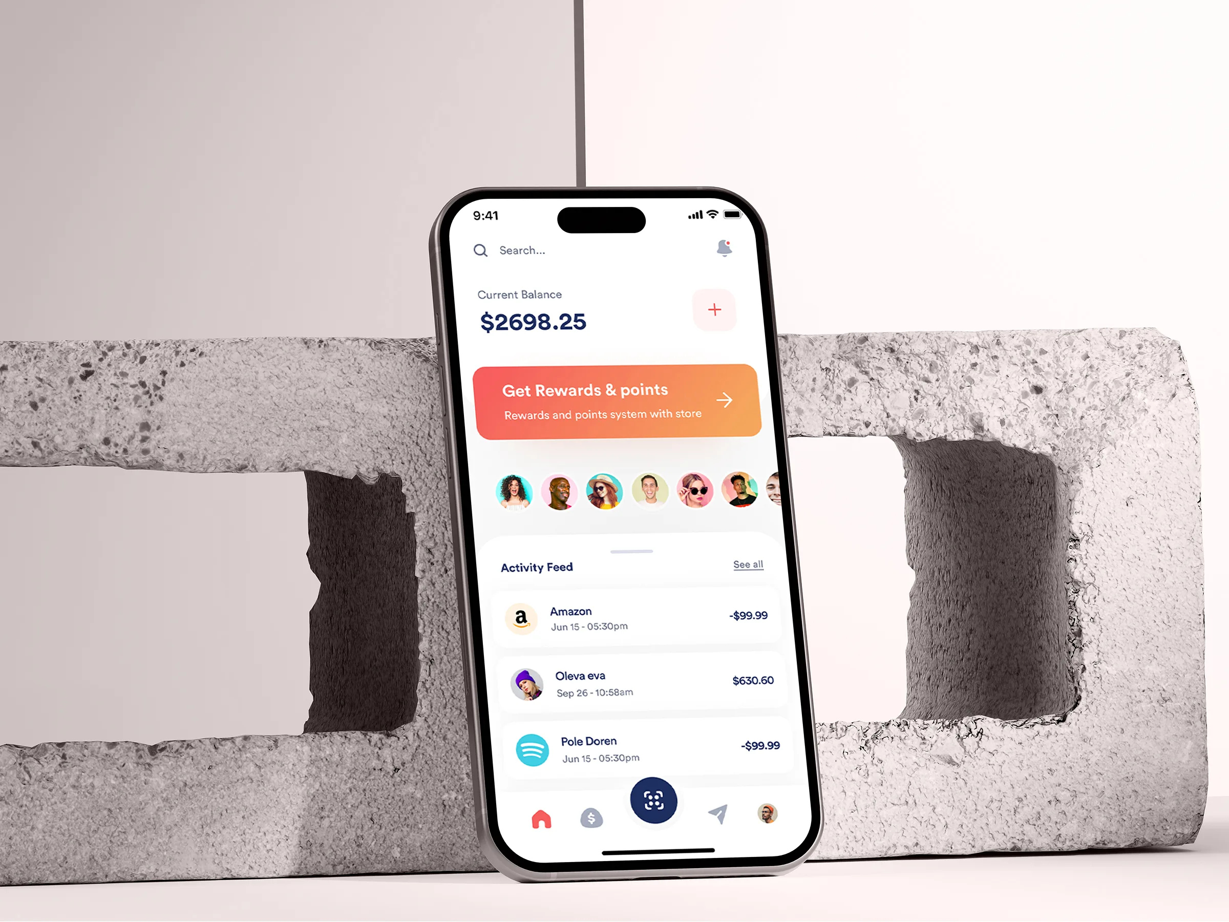 Example of Digital Banking Mobile App UI/UX Design