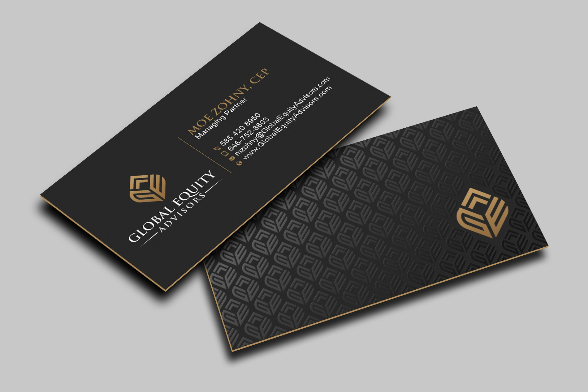 Business Card Portfolio