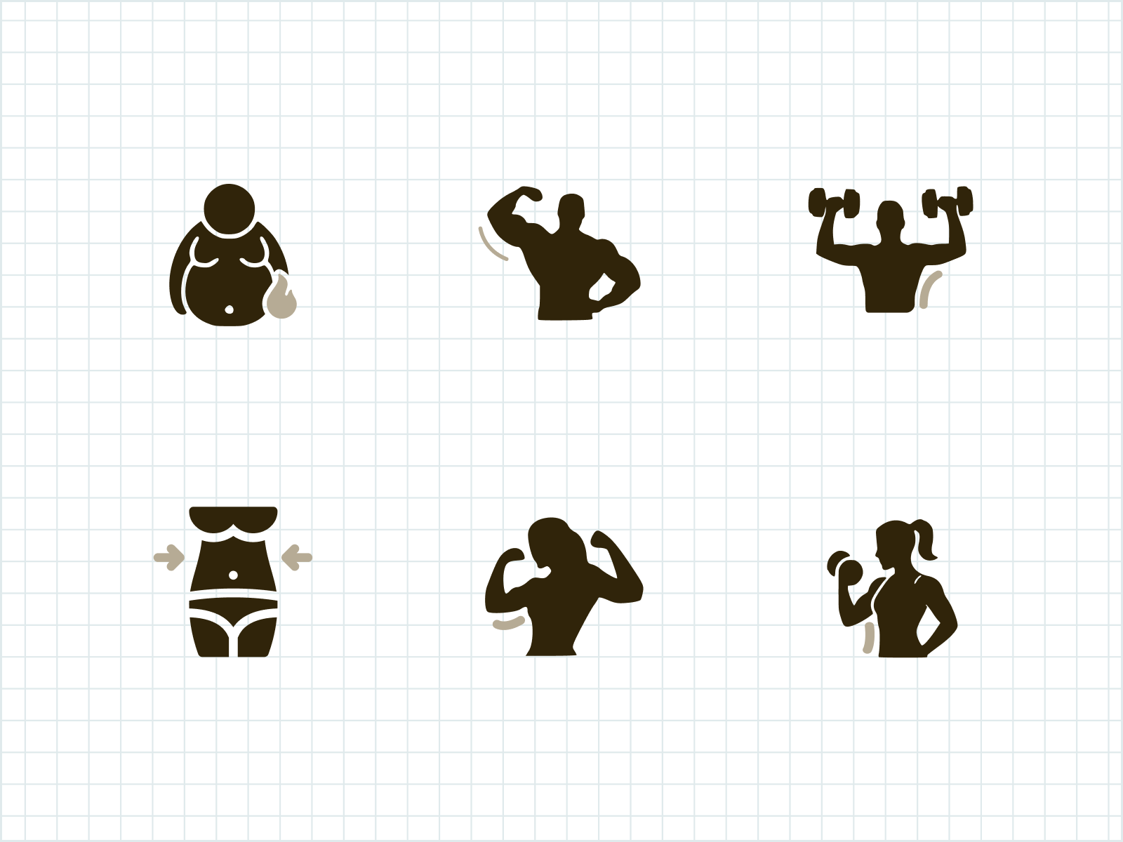 Example of Workout Goal-Custom Icons