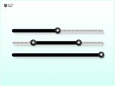 Slider UI Component — Neumorphic Style Design clean ui component design design system dribbble figma input design minimal design neumorphism slider soft ui ui component ui design ui kit ux design web component