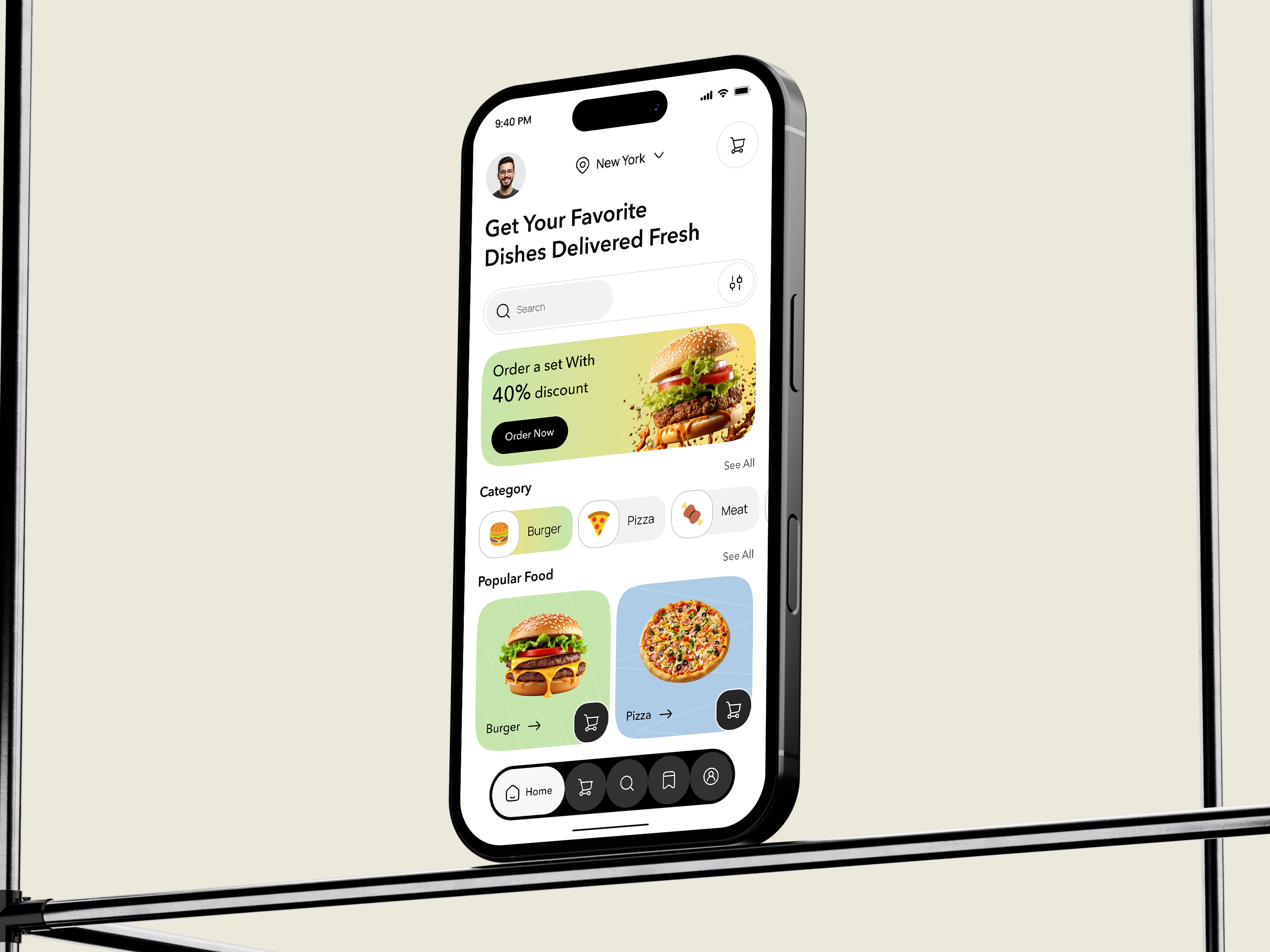 Food Delivery App Redesign