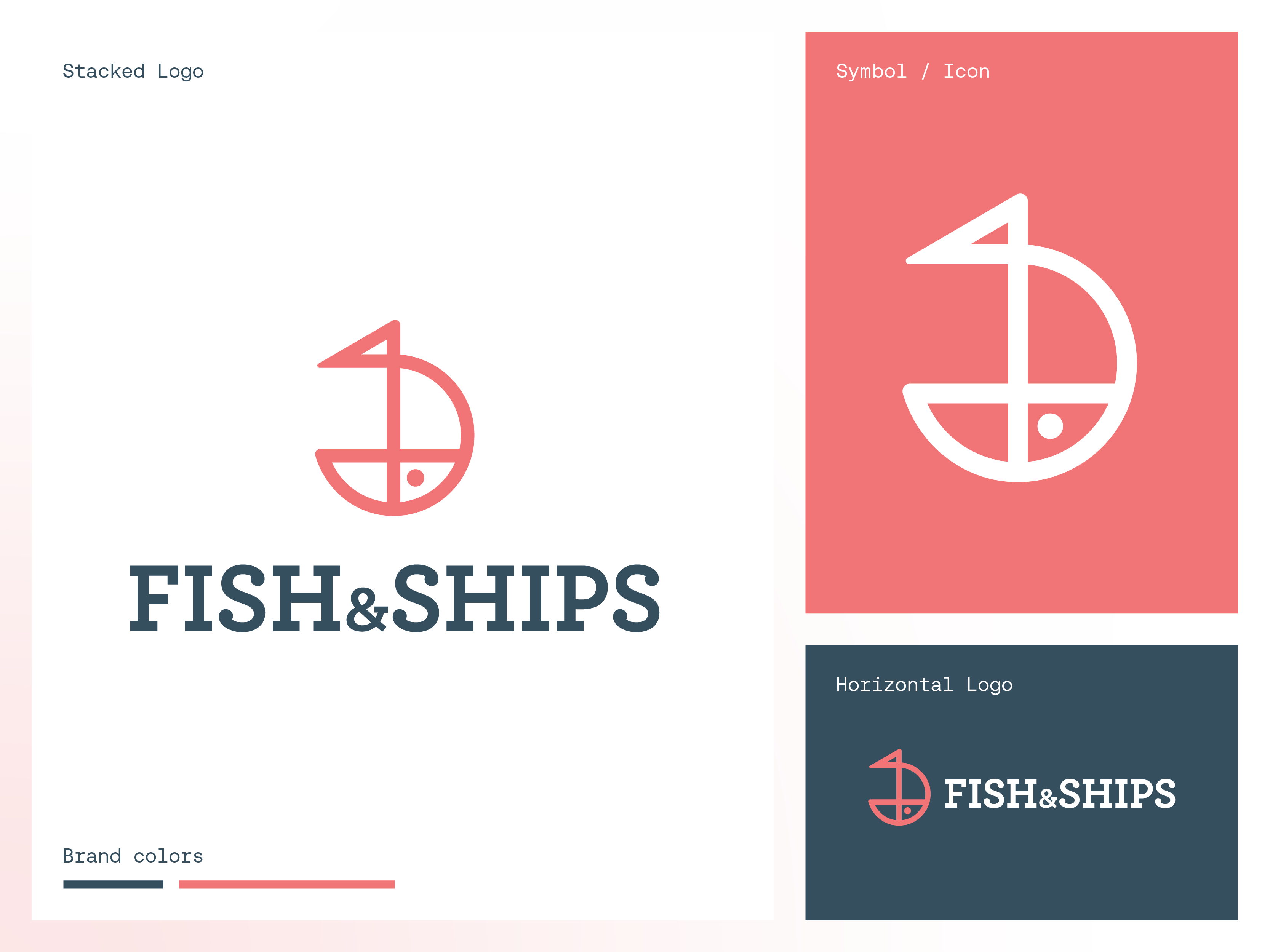 Fish & Ships - logo design