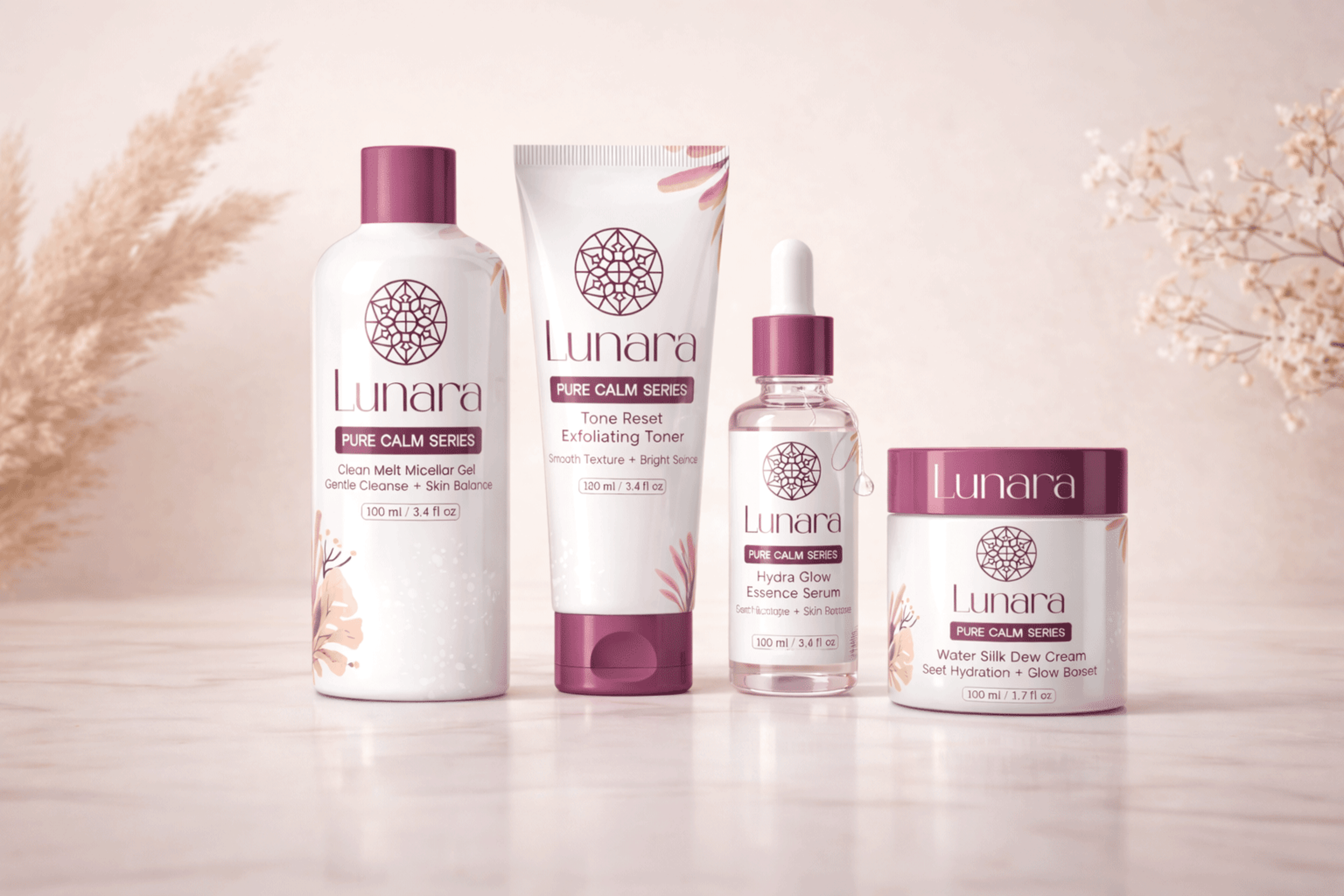 Example of Cosmetic Label Design For Beauty Brands