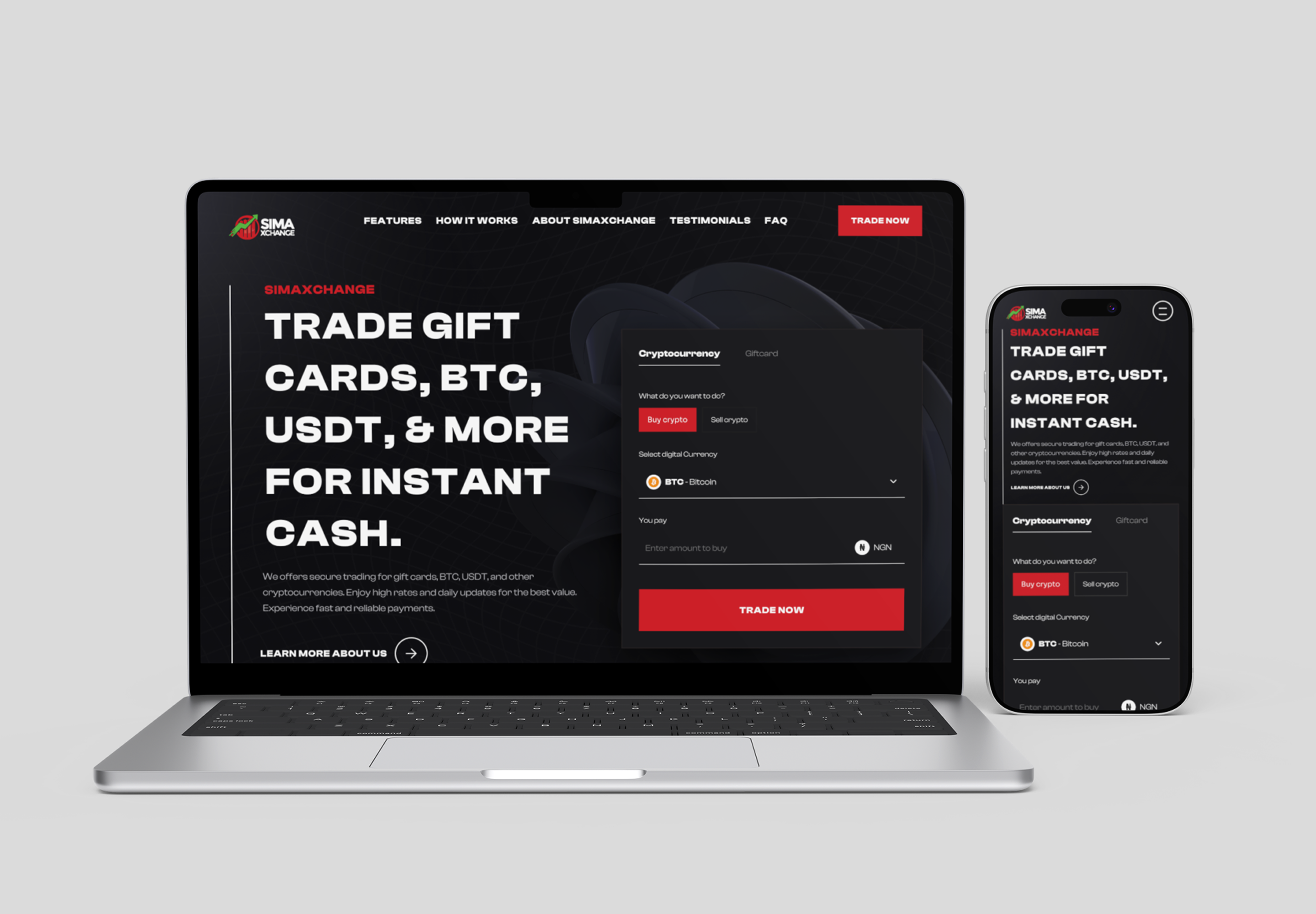 Example of Low Code Website Design & Development
