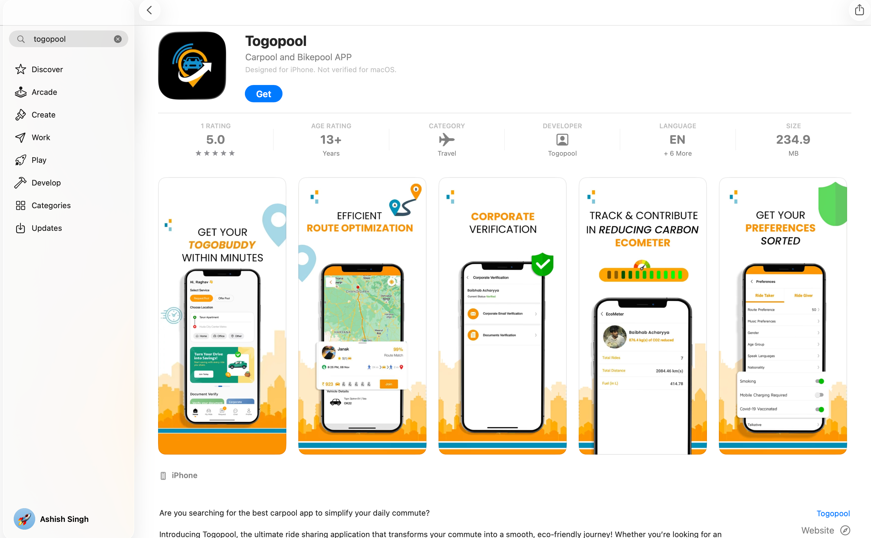 Successfully Launched :) carpool product design ui ux design