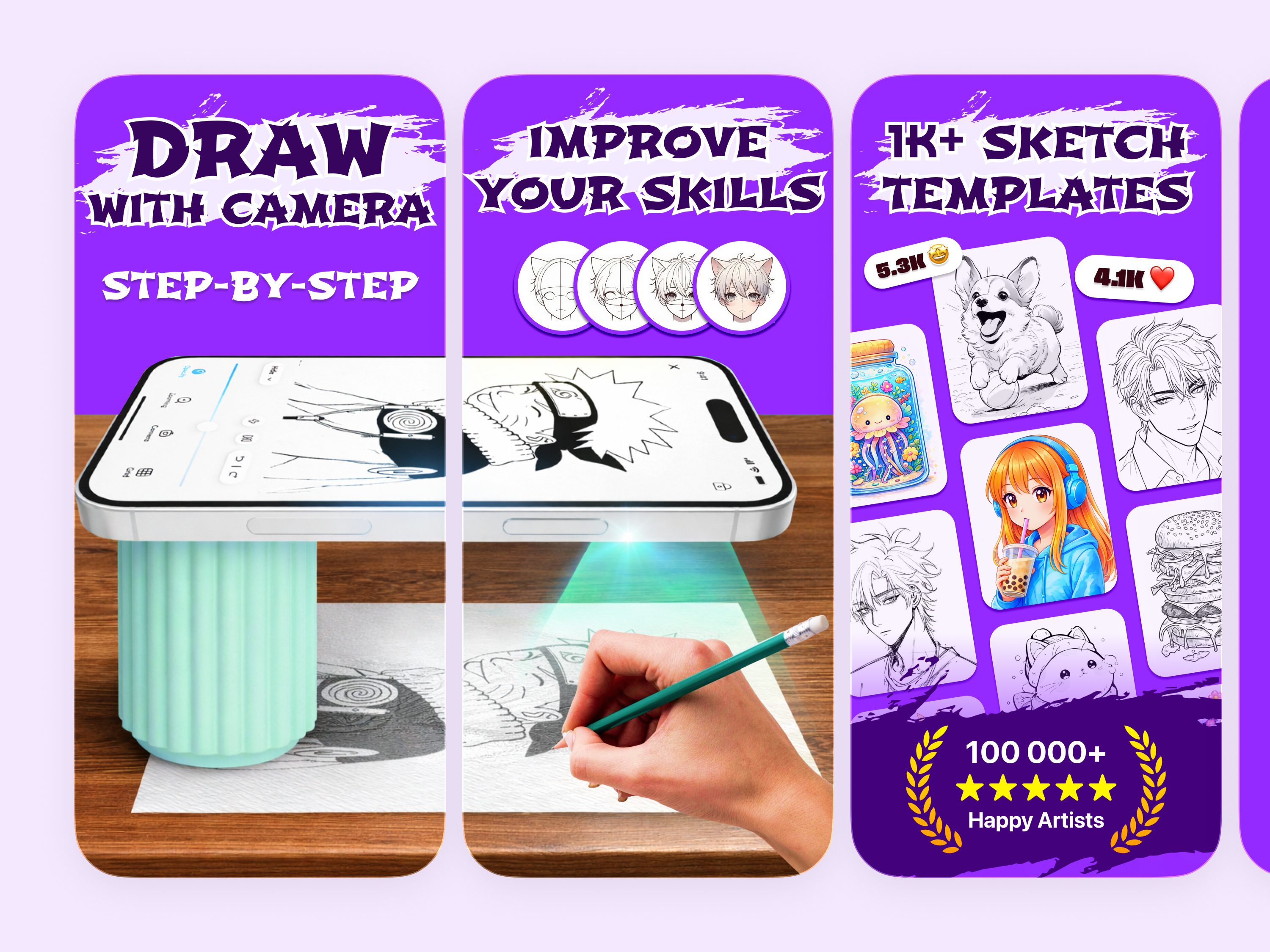 Example of App Store Screenshots & Icon Design