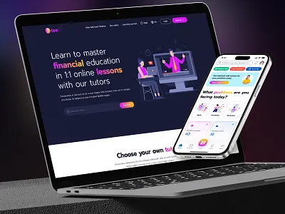 Online Learning Mobile App UI UX Design app interface design e learning ui education app interactive learning learning management system mobile learning app mobile ui design online learning ux design