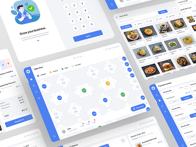 KASA POS - Dashboard Cashier admin cashier dashboard design point of sale pos pos dashboard pos design pos system pos terminal pos ui product design restaurant saas terminal ui uiux ux