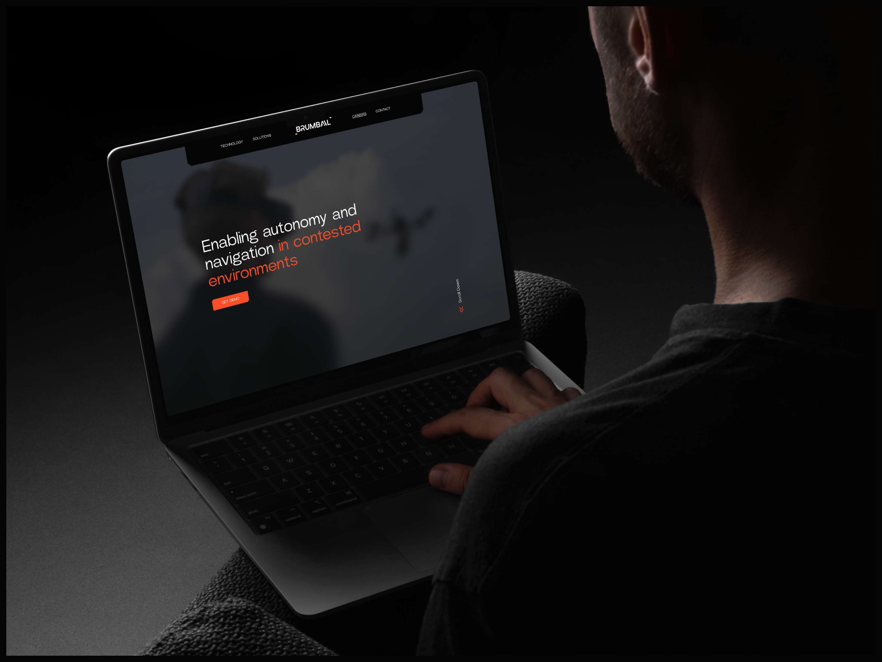 Drone Startup /HighTech/ Web Design 2d art direction branding creative design drone graphic design hightech illustration logo look startup technology ui ux vector visual web webdesign