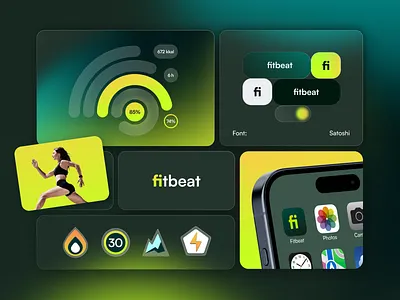Branding For Fitness brand guidelines brand identity branding design graphic design identity logo logo design logo designer logotype packaging vector visual identity