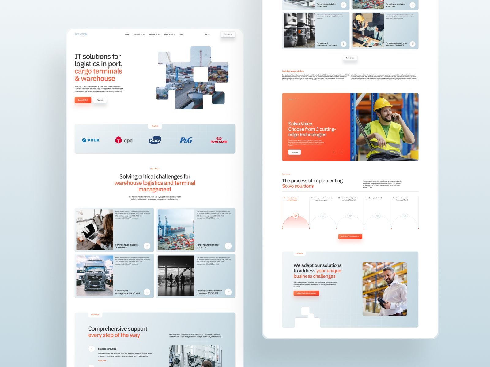 Example of Website Support & Growth Partnership