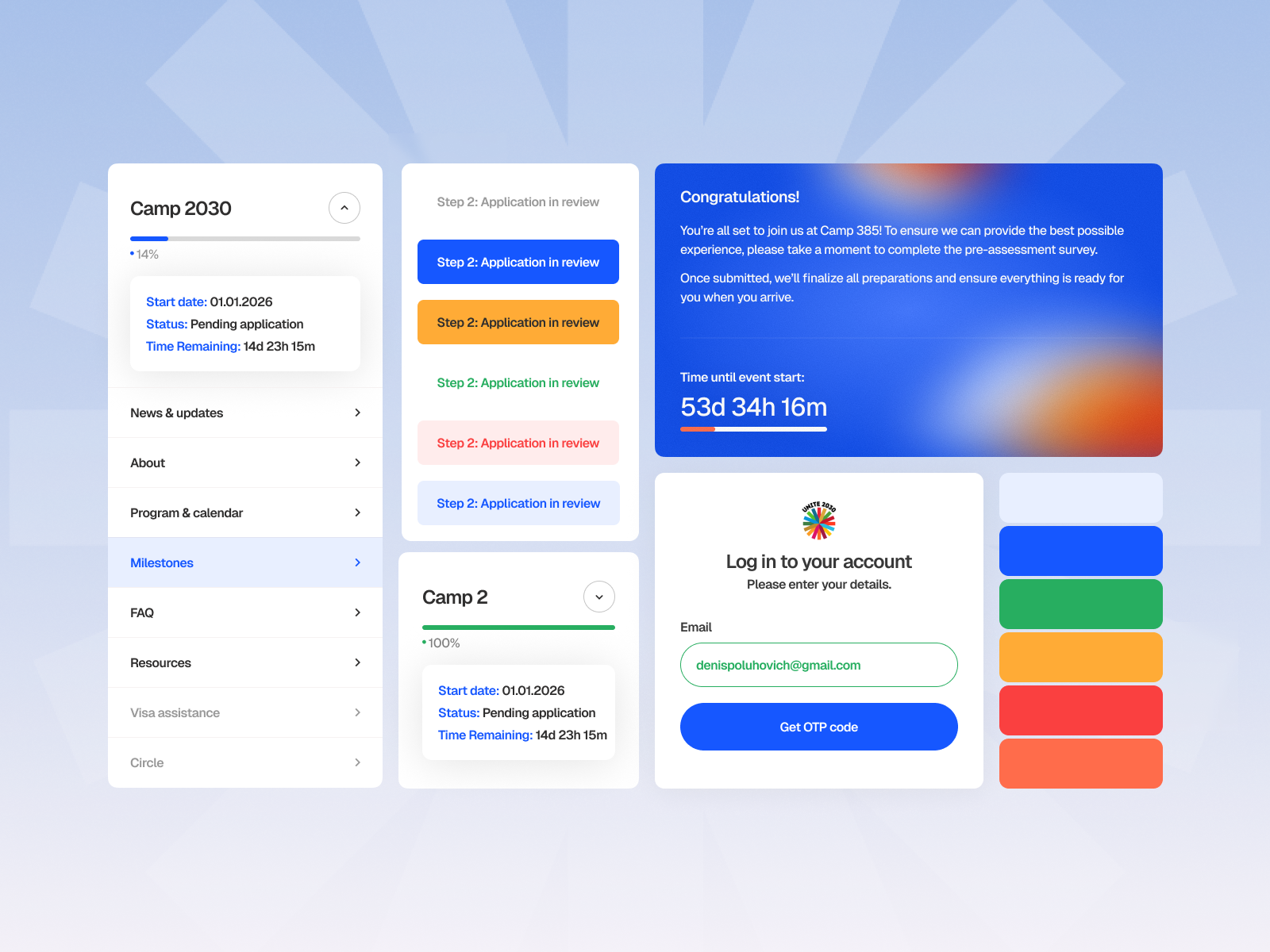 Example of Web App & Saa S Platform Design