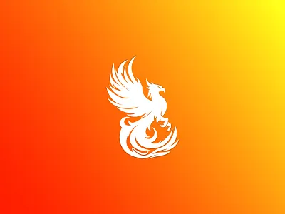 Phoenix Logo For Sale. fire bird fire logo flame logo gradient logo legendary bird modern logo mythical bird phoenix bird phoenix emblem phoenix illustration phoenix logo phoenix logo for sale phoenix unique powerful logo professional logo strong logo vector logo