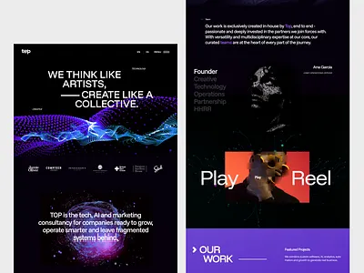 Agency agency app clean design flat layout team ui ux web work