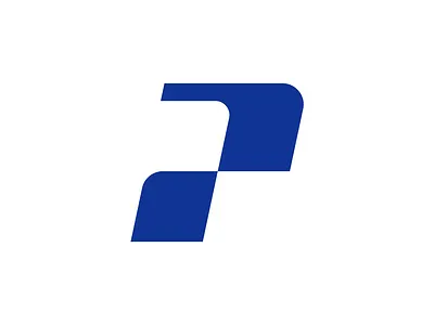 🏎️💨💨💨 blue logo branding creative design graphic design logo mark minimal p logo p mark p monogram p symbol racing logo symbol