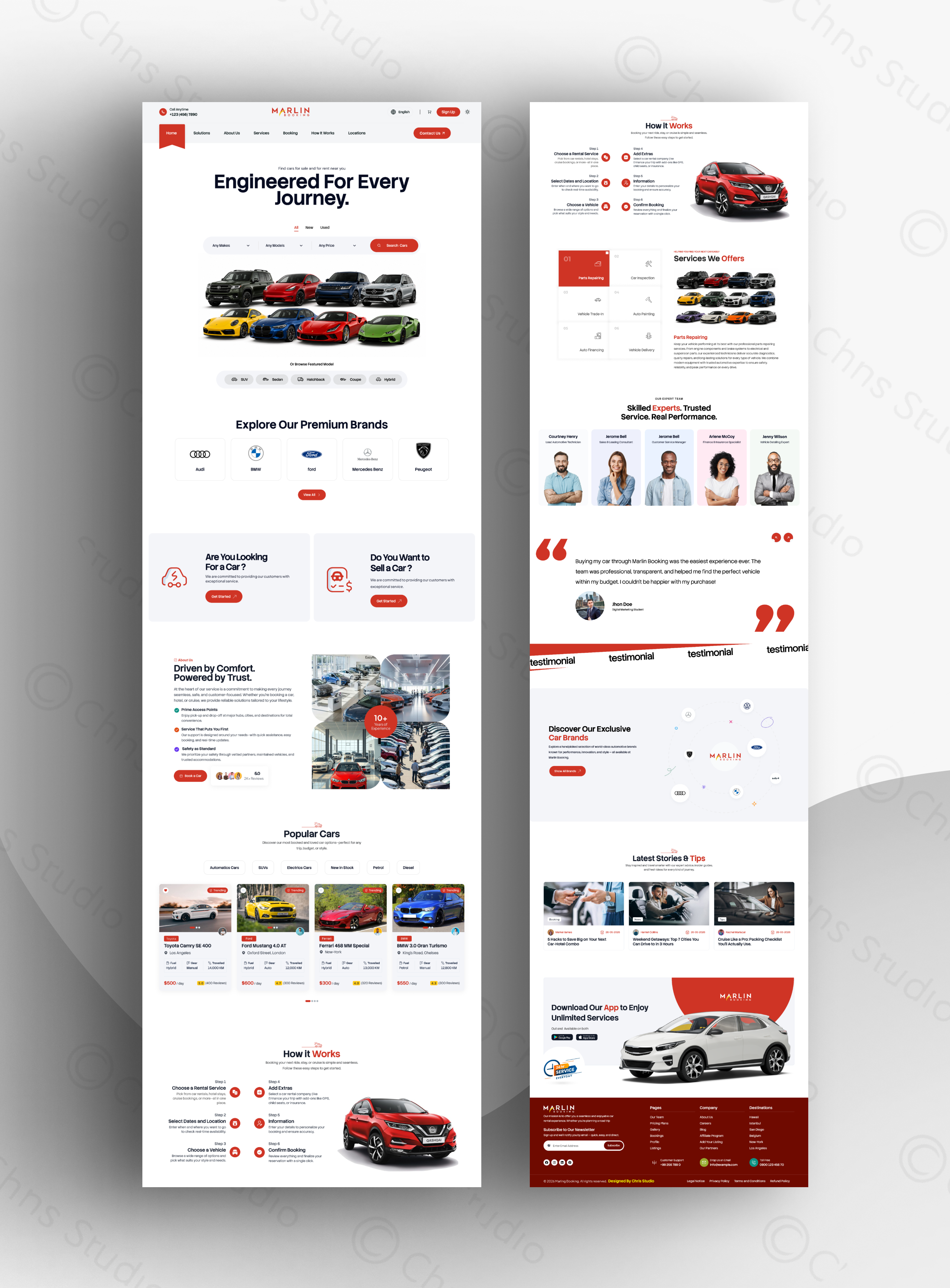 Car 🚙 Dealership Website car cardealership cardealershipwebsite carwebsite figmawebsite ui ux websitedesign