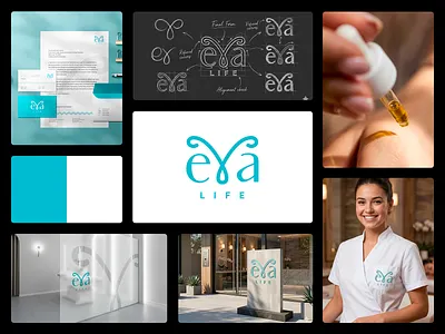Eva Life branding logo