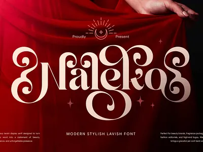 Naleko Font – Modern Stylish Lavish Design assets fonts freedesignkit graphic design typography