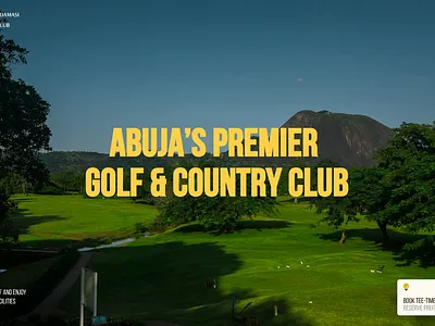 Golf Club Website animation interaction ui website