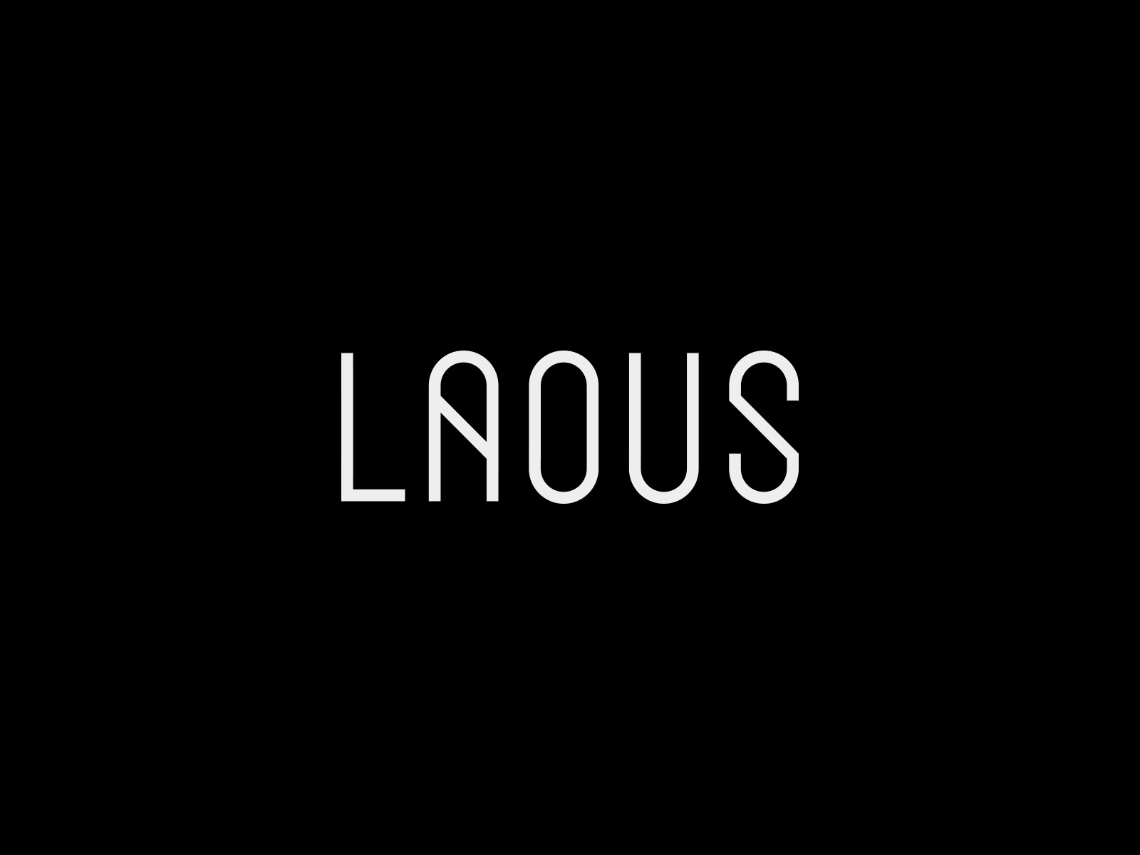 LAOUS athletic logo brand design brand identity brand identity design branding brandmark custom logo custom logo design design fashion logo identity identity designer logo logo design logo designer logo mark minimal logo typography visual identity wordmark