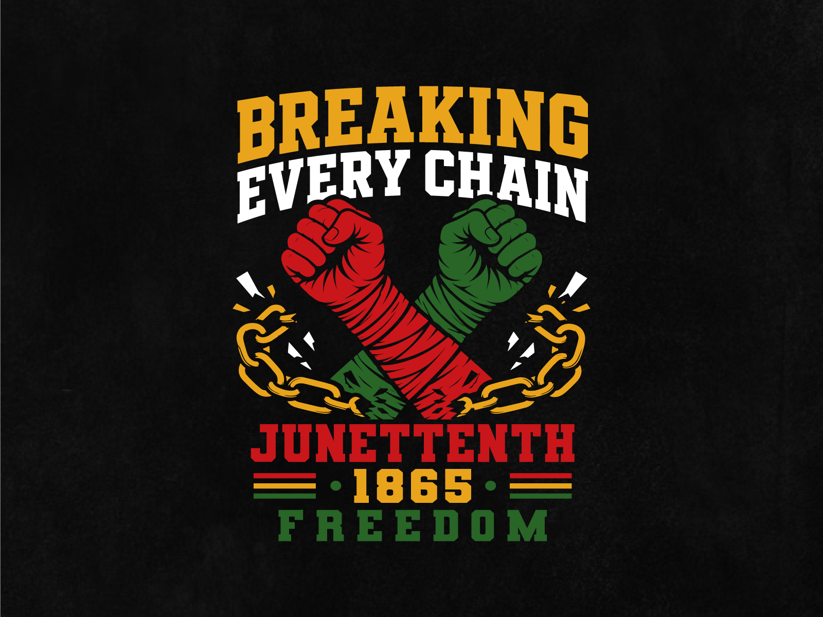 Junettenth 1865 Freedom T-Shirt freedom t shirt freedom t shirt design graphic design junettenth t shirt proffesional t shirt design shirt design t shirt t shirt design