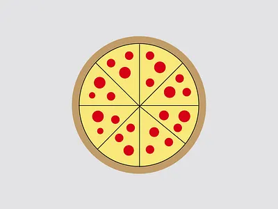 Pizza adobe illustrator