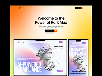 AI Landing Page - Web & App Generation ai design ai for startups ai hero ai image to video ai landing page ai landing page design ai product ai startups ai website dstudio agency generative ai header product web