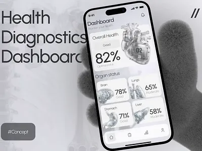 Health Diagnostics Mobile iOS App Design ai ai app android app app design app interface assistant chatbot dashboard dashboard design design diagnostics app healthcare app ios medical app mobile mobile app mobile ui ui ux