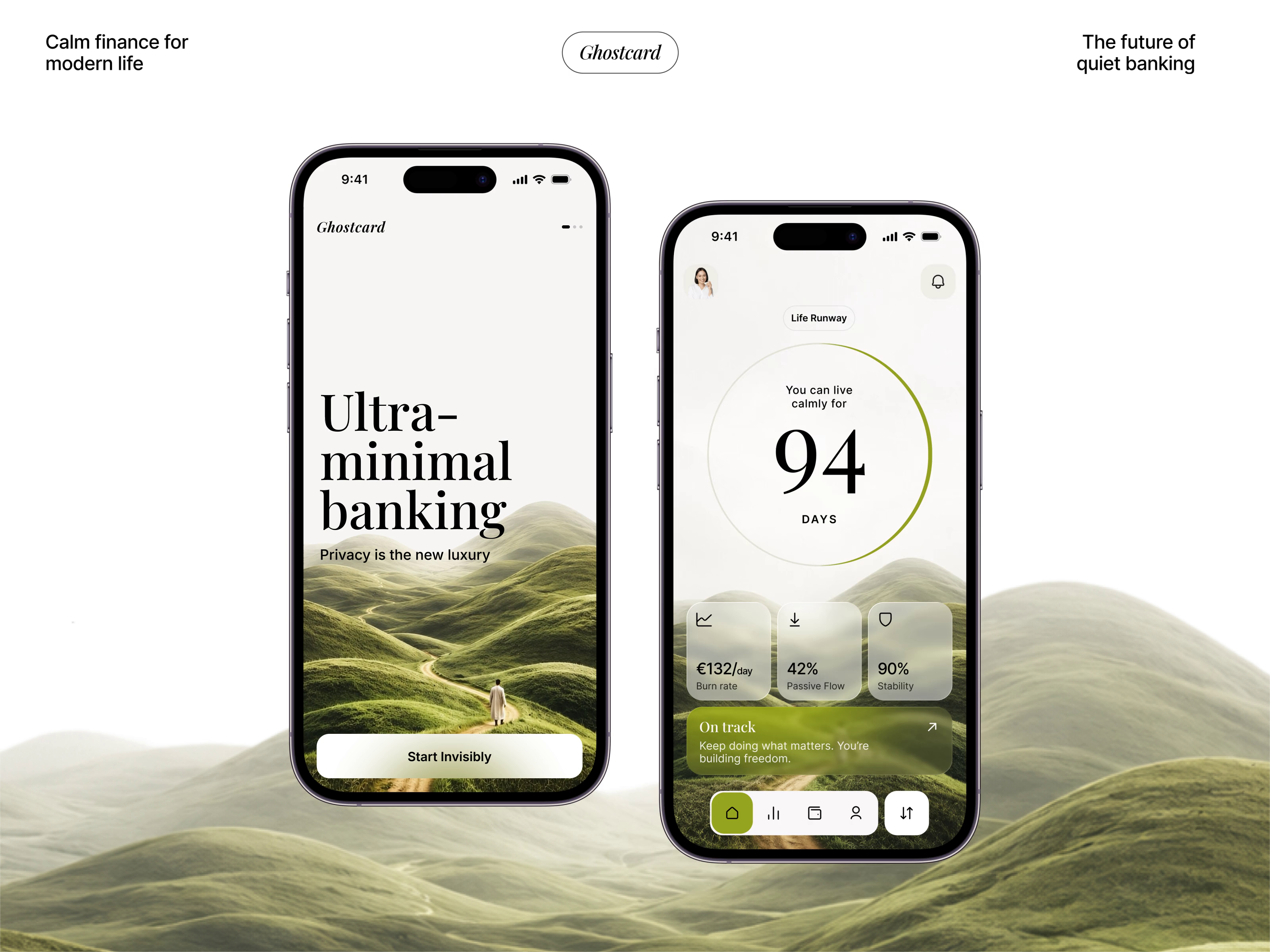 Ghostcard - Mobile Banking Concept