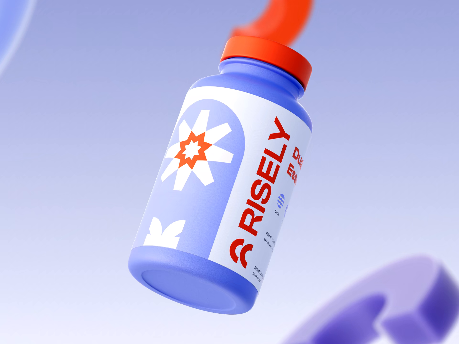 Risely — Supplement Packaging Design