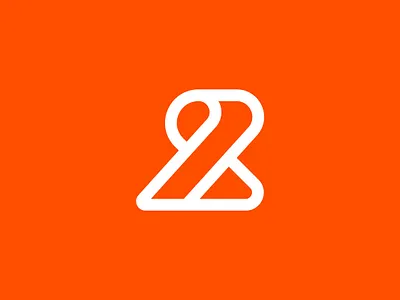 B & 2 abstract monogram ampersand logo b letter logo connection symbol continuous line creative mark dual concept fluid design geometric logo infinity loop lettermark line logo minimal logo modern logo negative space sleek logo startup branding tech logo
