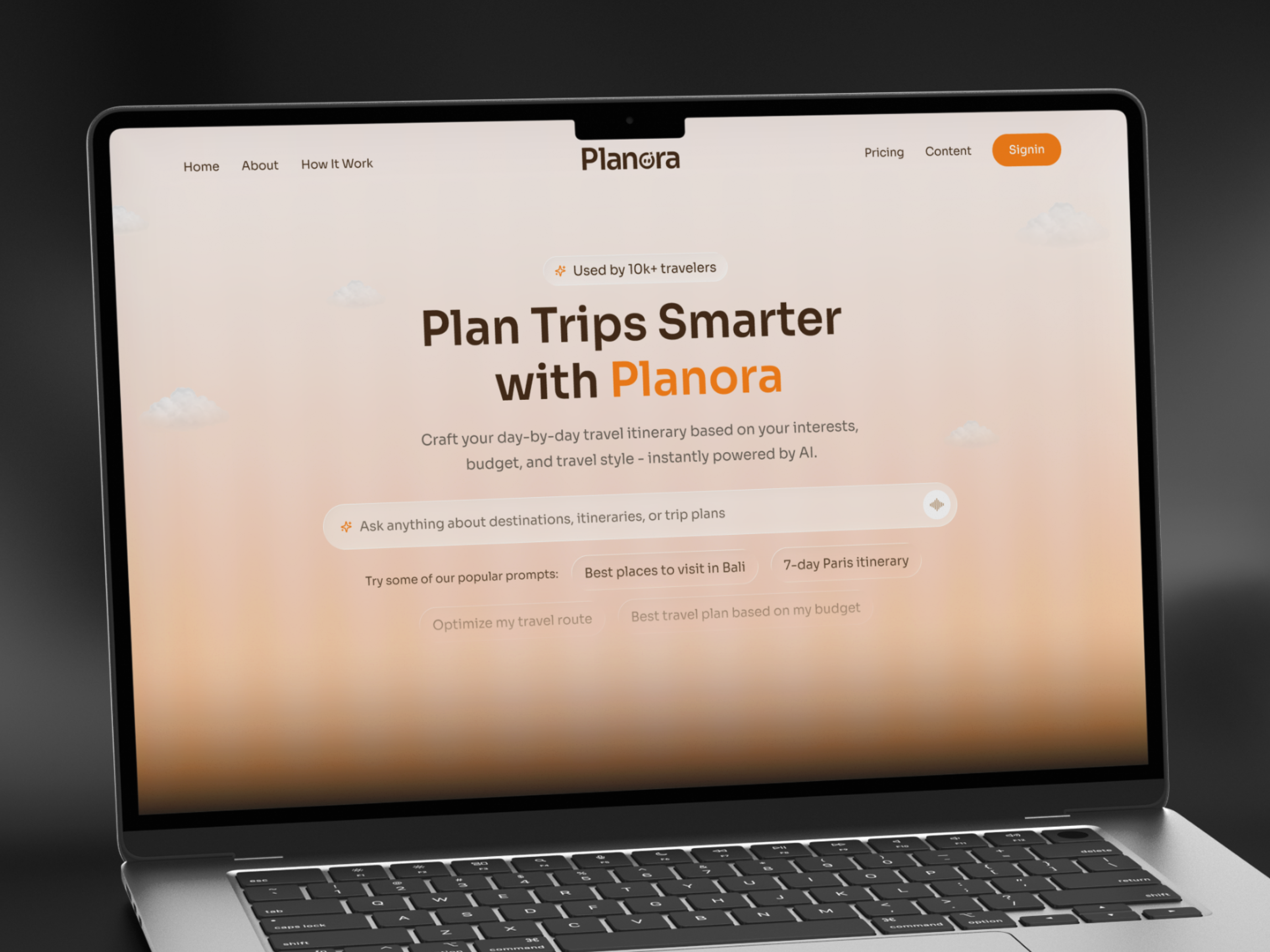 Example of Ai Product UI/UX Design
