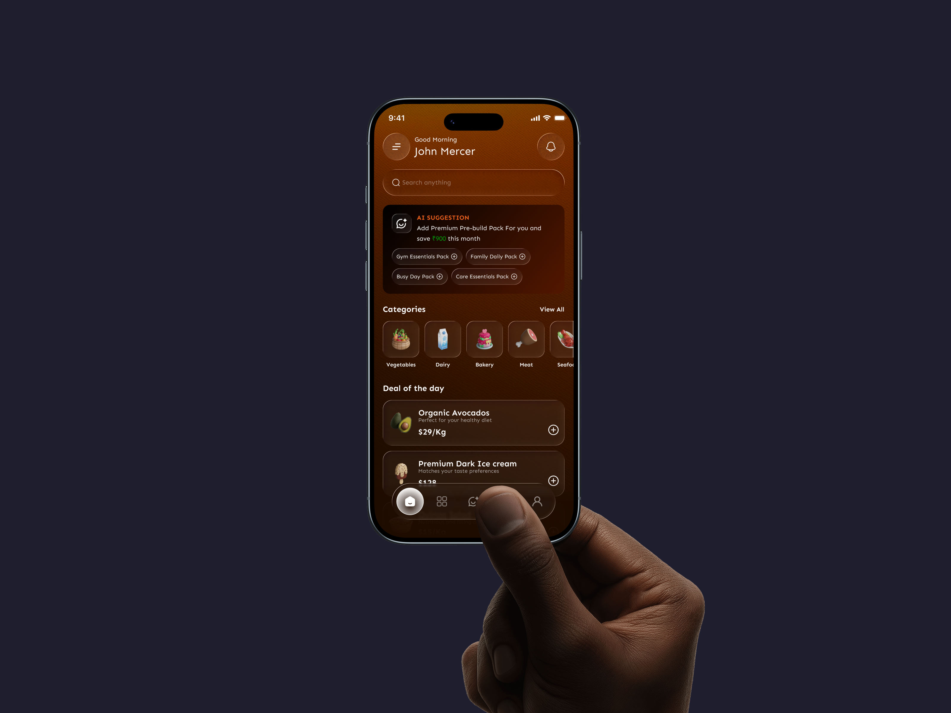 Example of Ai Product UI/UX Design