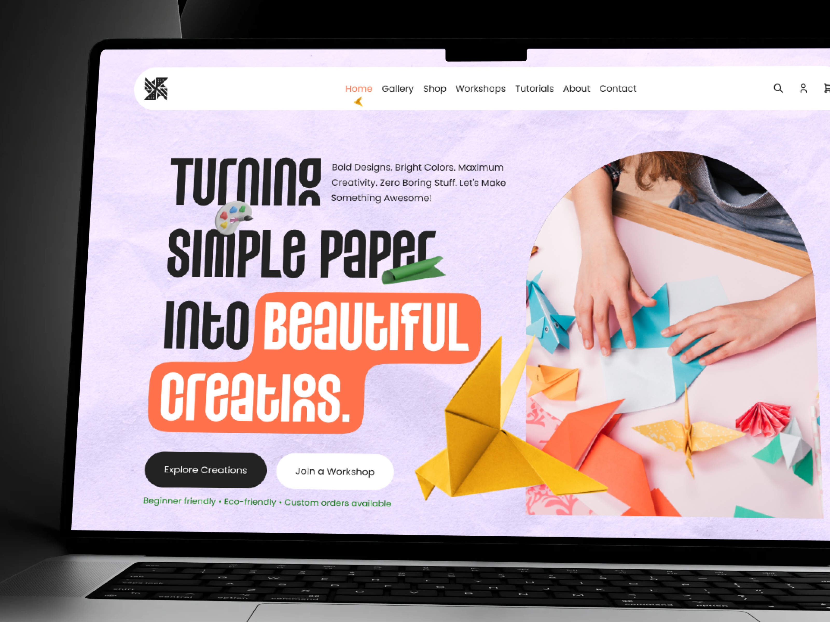 Example of Custom Website UI/UX Design