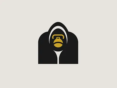 Gorilla Boxing Logo ape apex boxer boxing brand branding clever combat fight gorilla identity logo negative space powerful robe silverback smart strong symbol visual identity