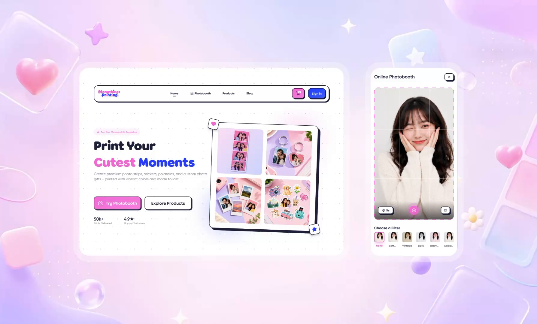 Example of UI/UX Design For Products & Brands