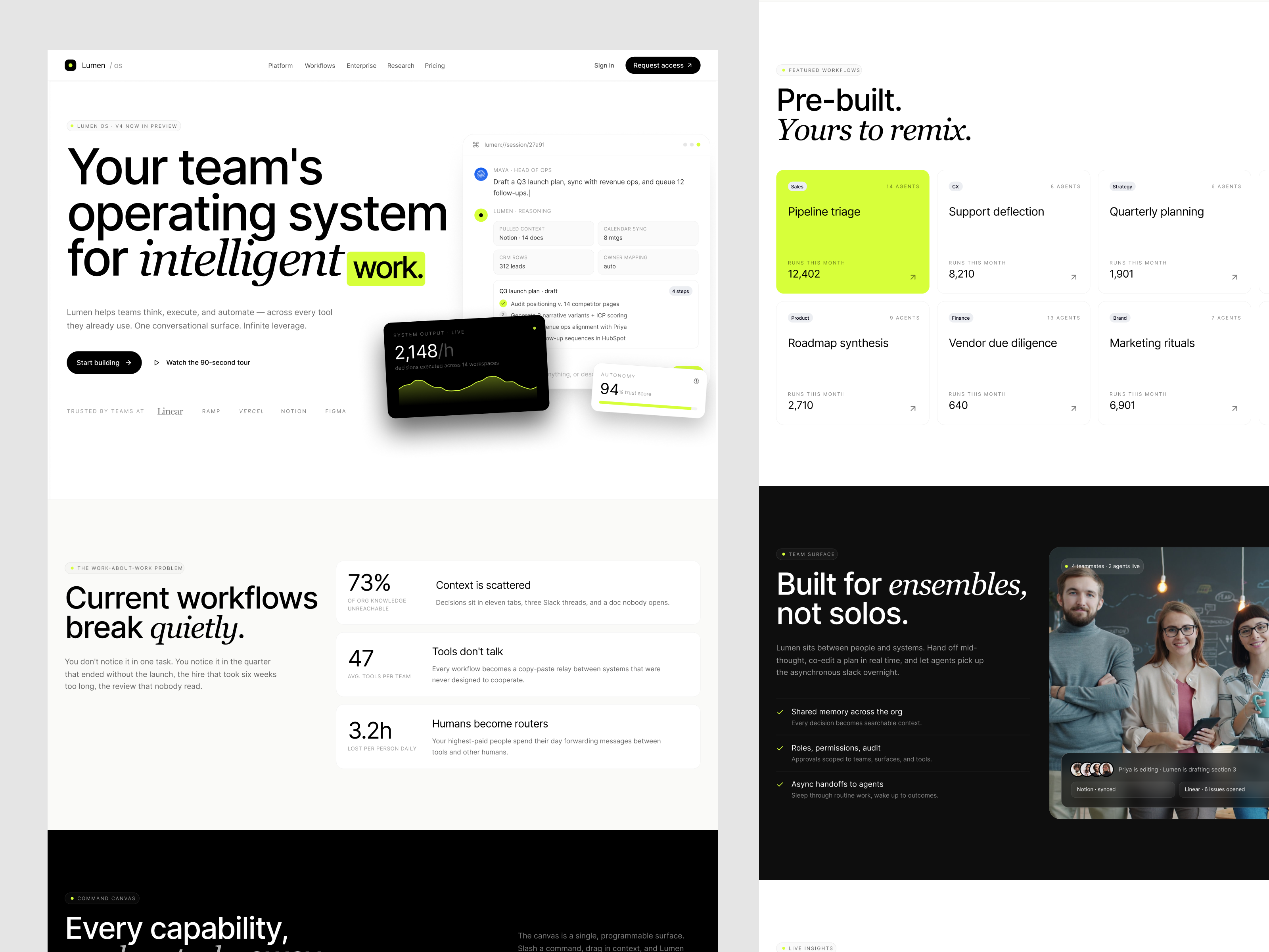 Example of Landing Page Design + Development