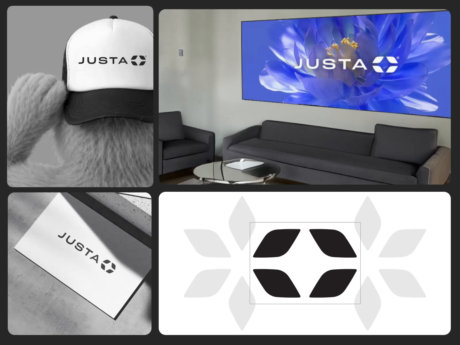 Justa - Mobile App: Logo&Brand Identity Design