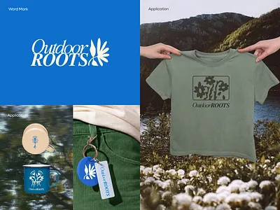 Outdoor Roots branding graphic design illustration logo typography