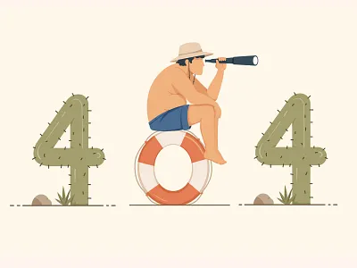 Creative 404 error page illustration vector art 404 error graphic 404 illustrations 404 page 404 page illustration 404 page template beehaya creative 404 page funny 404 images graphic design illustration layout page not found ui ux vector vector art website