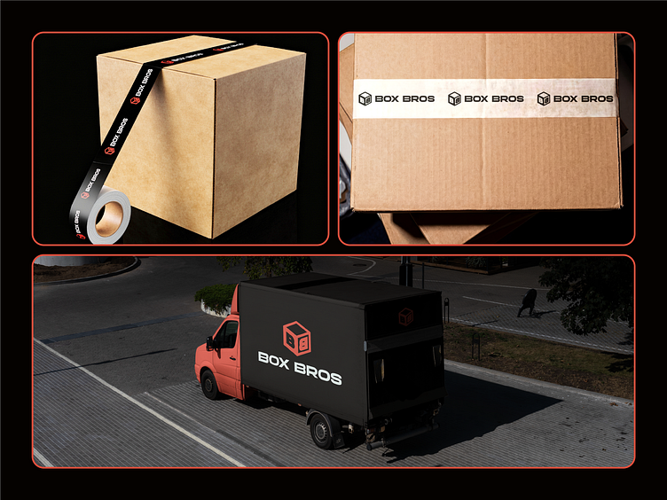 BOX BROS - Moving Brand Identity by Aleksandar Radanov on Dribbble