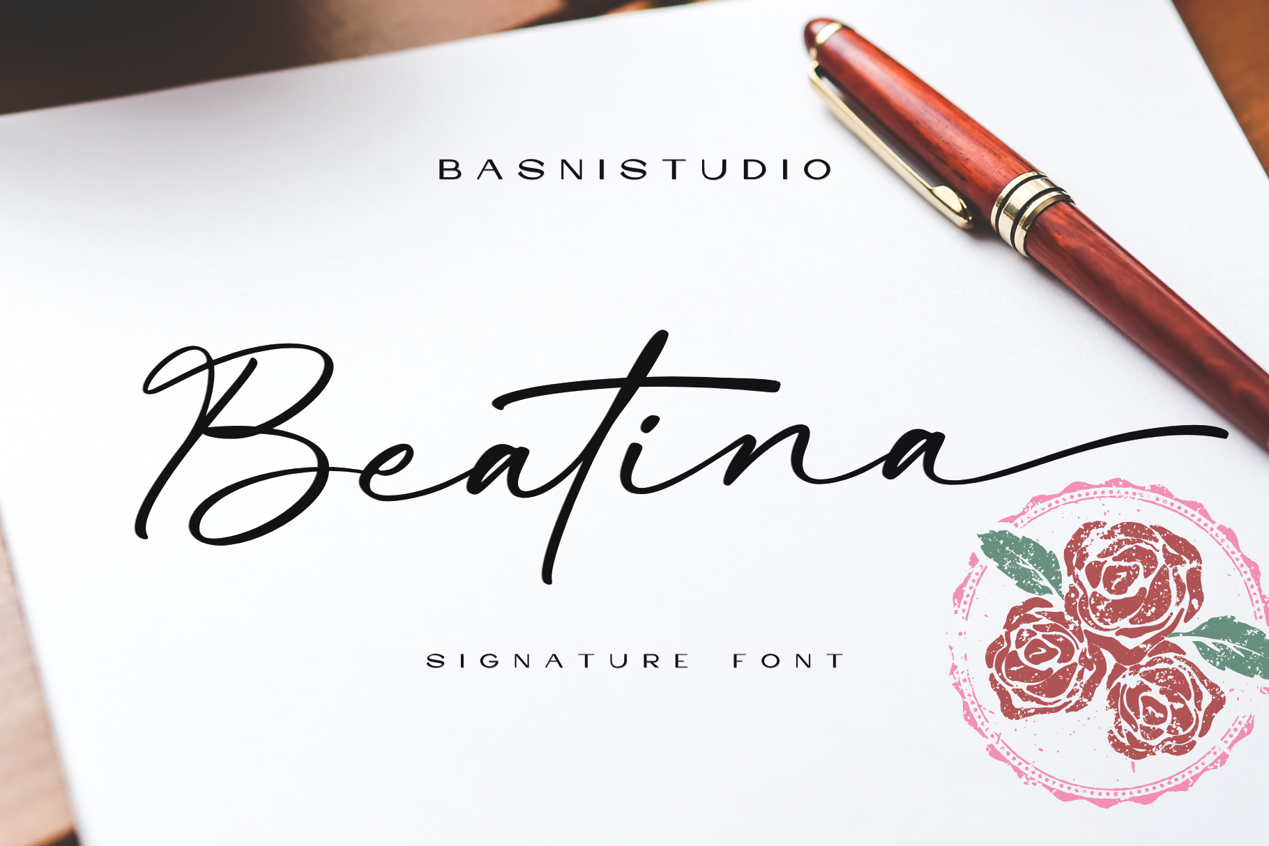 Beatina – Signature Font branding design font graphic design illustration logo typography vector