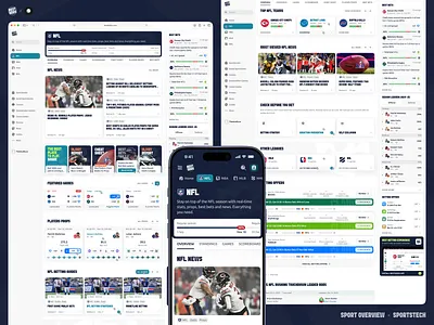 BestOdds: Sports bestodds betting cards data visualization design interface light news nfl product design props sportbook sports sportstech ui ux web website