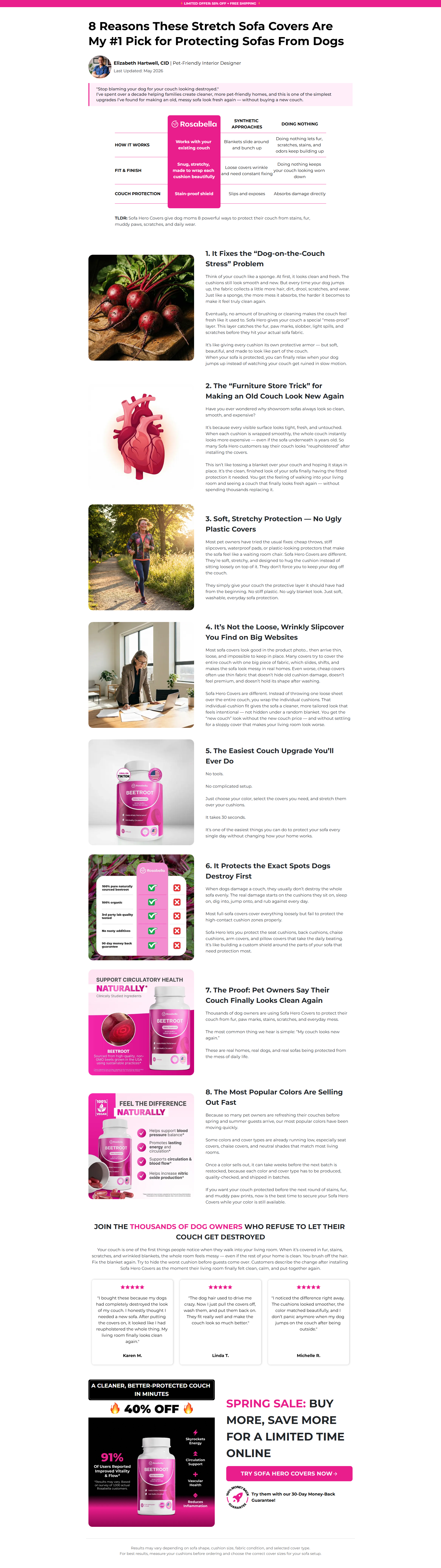 Try Rosabella Adv Page - Funnelish advertorial page buy funnelish tempalte design designing funnel funnel funnelbuilder funnelish funnelish tempalte